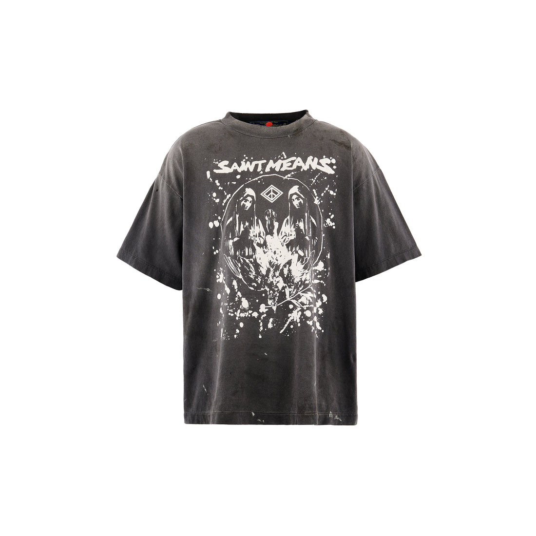 [SAINT Mxxxxxx]BKM_SS T-SHIRT/SAINT MEANS(SM-MK1-0000-C50)