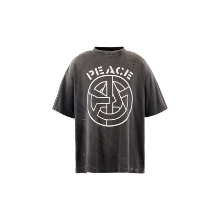 [SAINT Mxxxxxx]BKM_SS T-SHIRT/PEACE(SM-MK1-0000-C51)