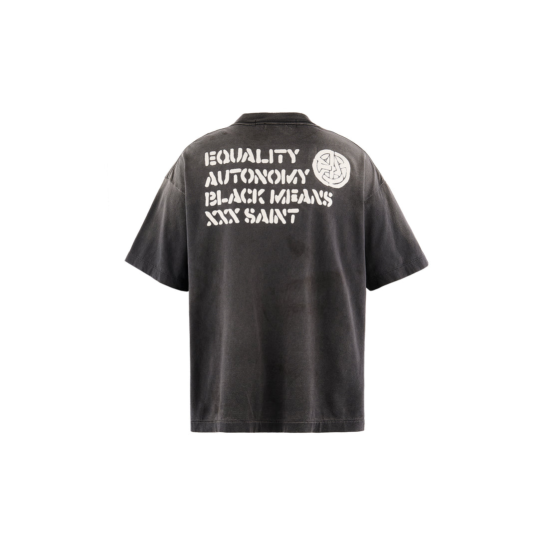 [SAINT Mxxxxxx]BKM_SS T-SHIRT/PEACE(SM-MK1-0000-C51)