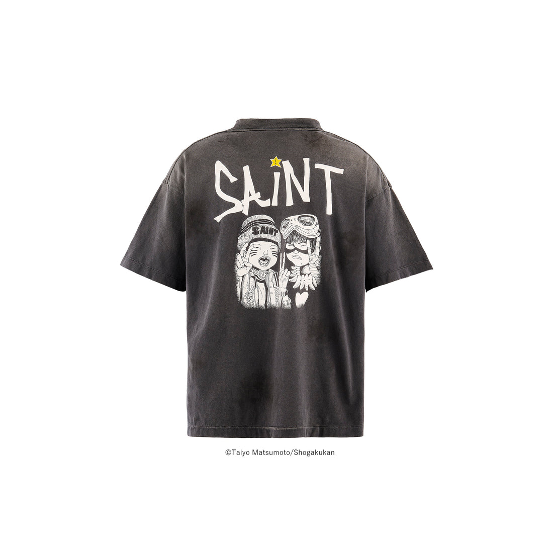[SAINT Mxxxxxx]鉄コン筋クリート_SS T-SHIRT/KURO(SM-MK1-0000-C81)