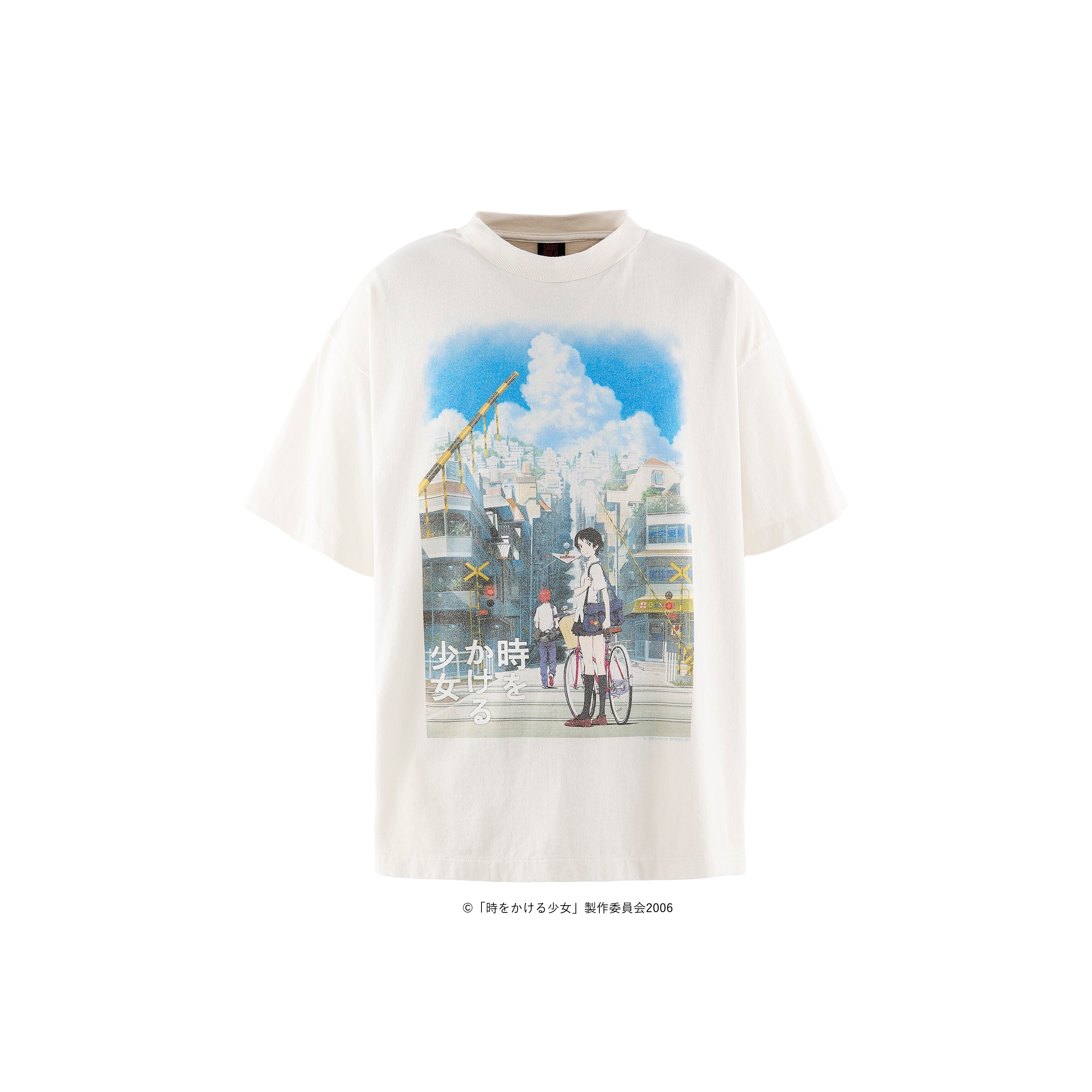 SAINT Mxxxxxx]時をかける少女_SS T-SHIRT/WHITE/(SM-MK1-0000-C84