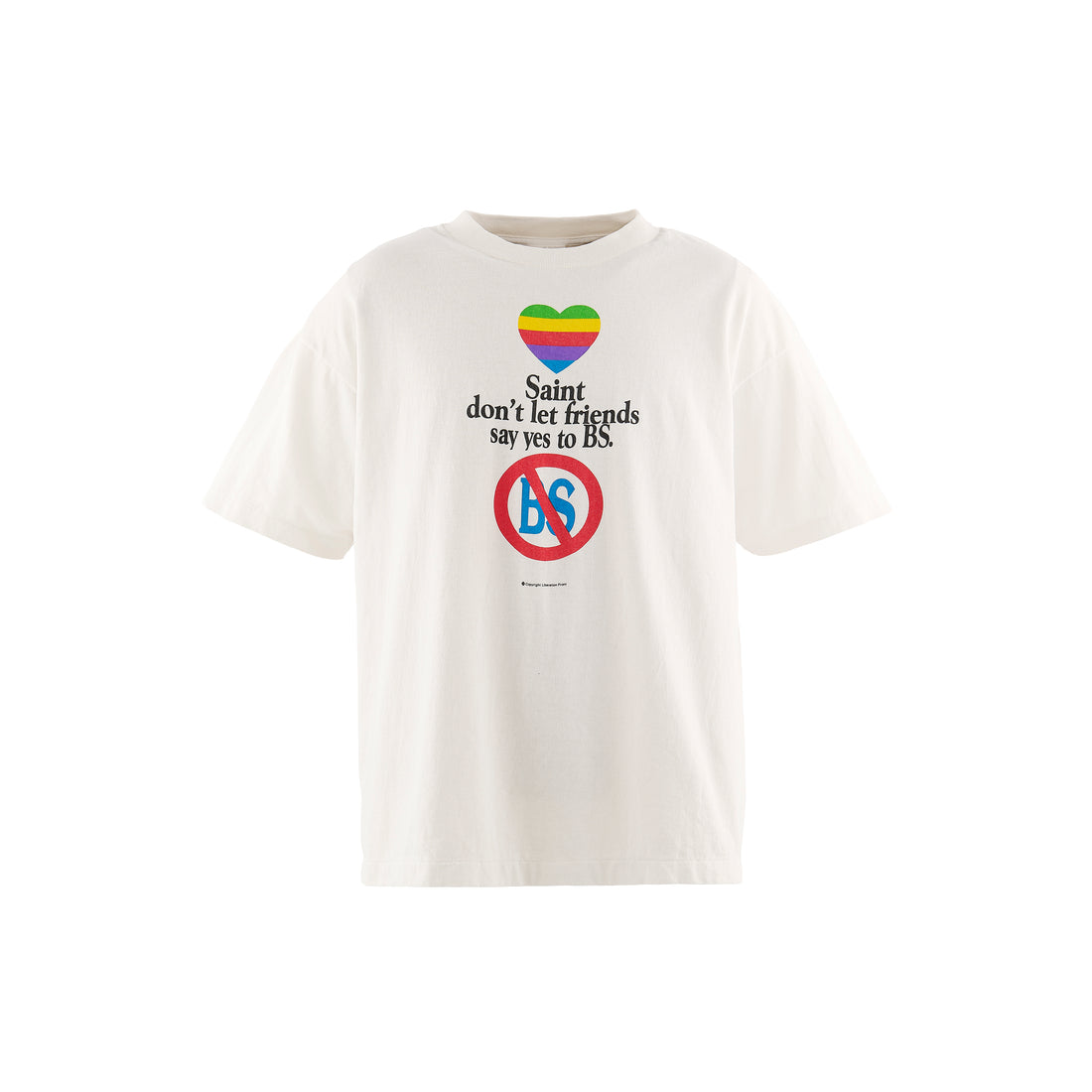 [SAINT Mxxxxxx]SS T-SHIRT/don't /WHITE(SM-MK1-0000-014)