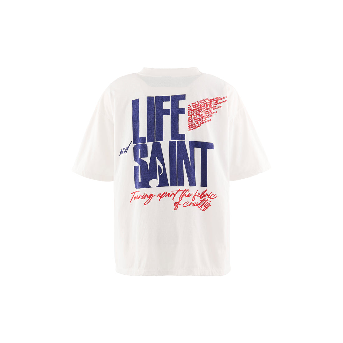 [SAINT Mxxxxxx]SS T-SHIRT/Life OF A Saint(SM-MK1-0000-017)
