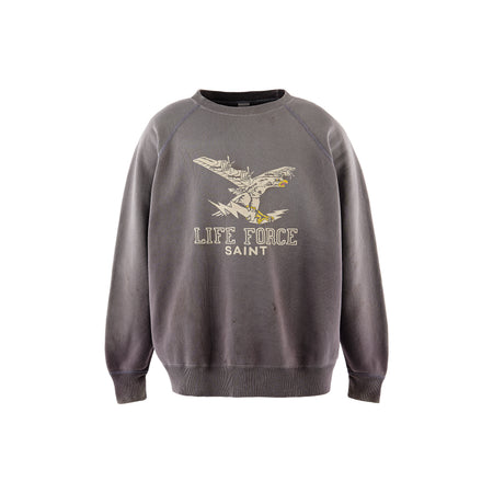 [SAINT Mxxxxxx]RAGLAN CRW N SWT/LIFE FORCE(SM-MK1-0000-034)