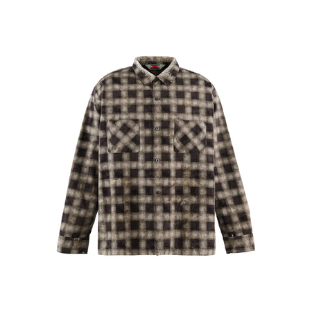 [SAINT Mxxxxxx]PRINT CHECK SHIRT(SM-MK1-0000-026)