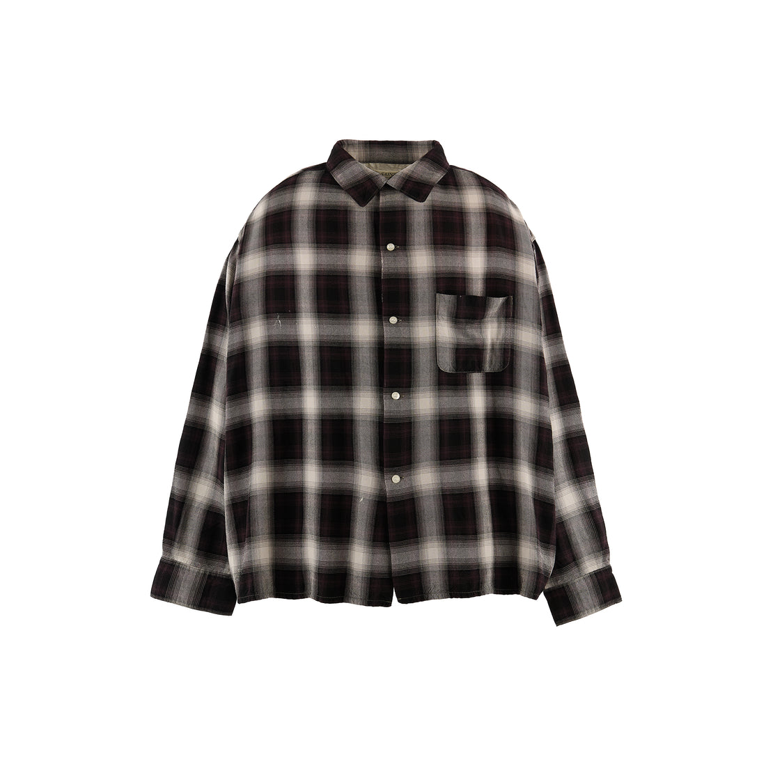 [SAINT Mxxxxxx]RAYON SHIRT/CHECK(SM-MK1-0000-027)