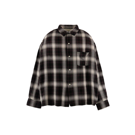 [SAINT Mxxxxxx]RAYON SHIRT/CHECK(SM-MK1-0000-027)