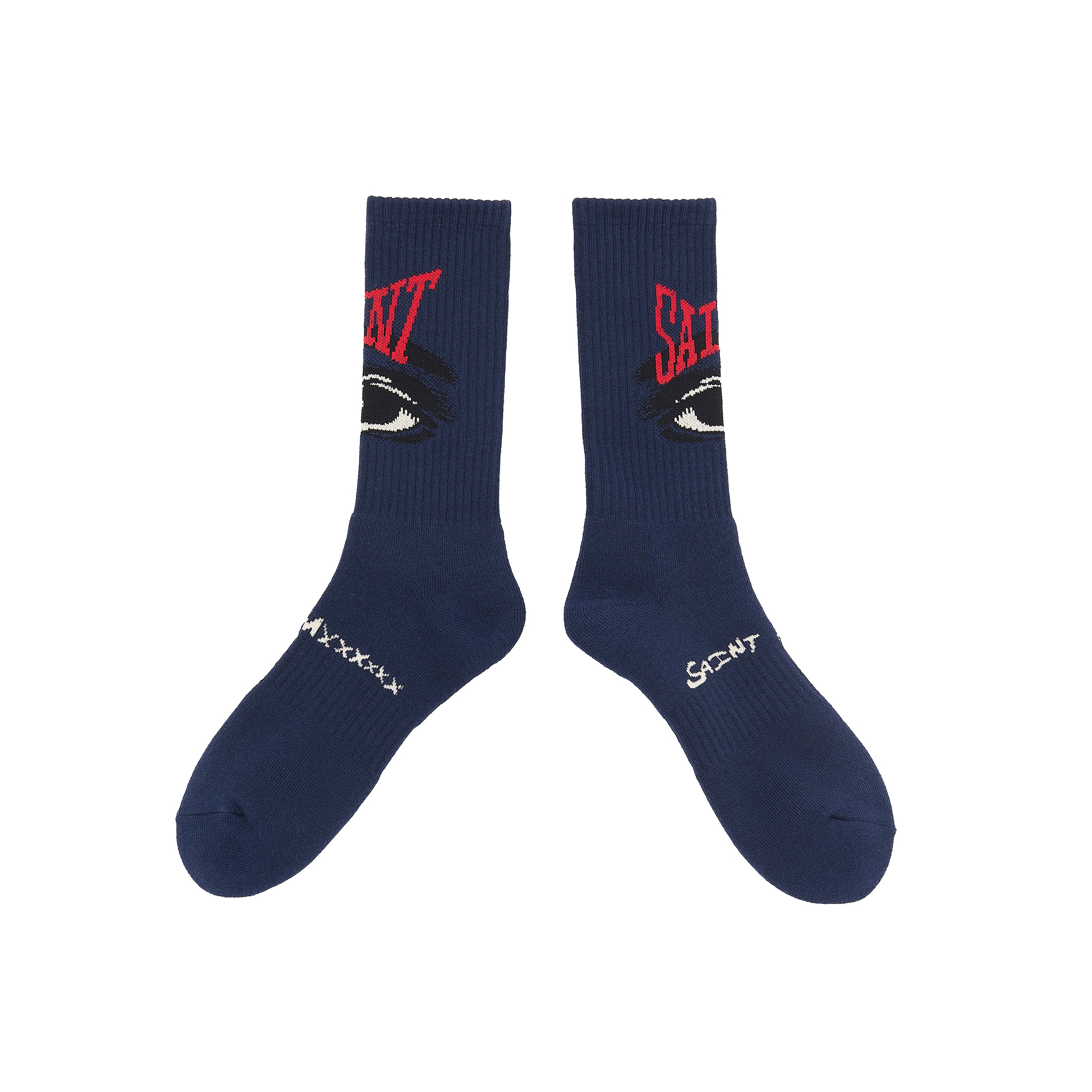 SAINT Mxxxxxx]SOCKS/EYE/NAVY(SM-MK1-0000-108) – R&Co.