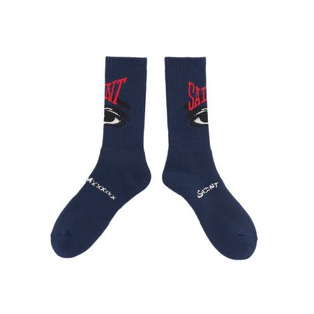 [SAINT Mxxxxxx]SOCKS/EYE/NAVY(SM-MK1-0000-108)