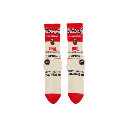 [SAINT Mxxxxxx]BAPE_SOCKS/FAINAL(SM-MK1-0000-C41)