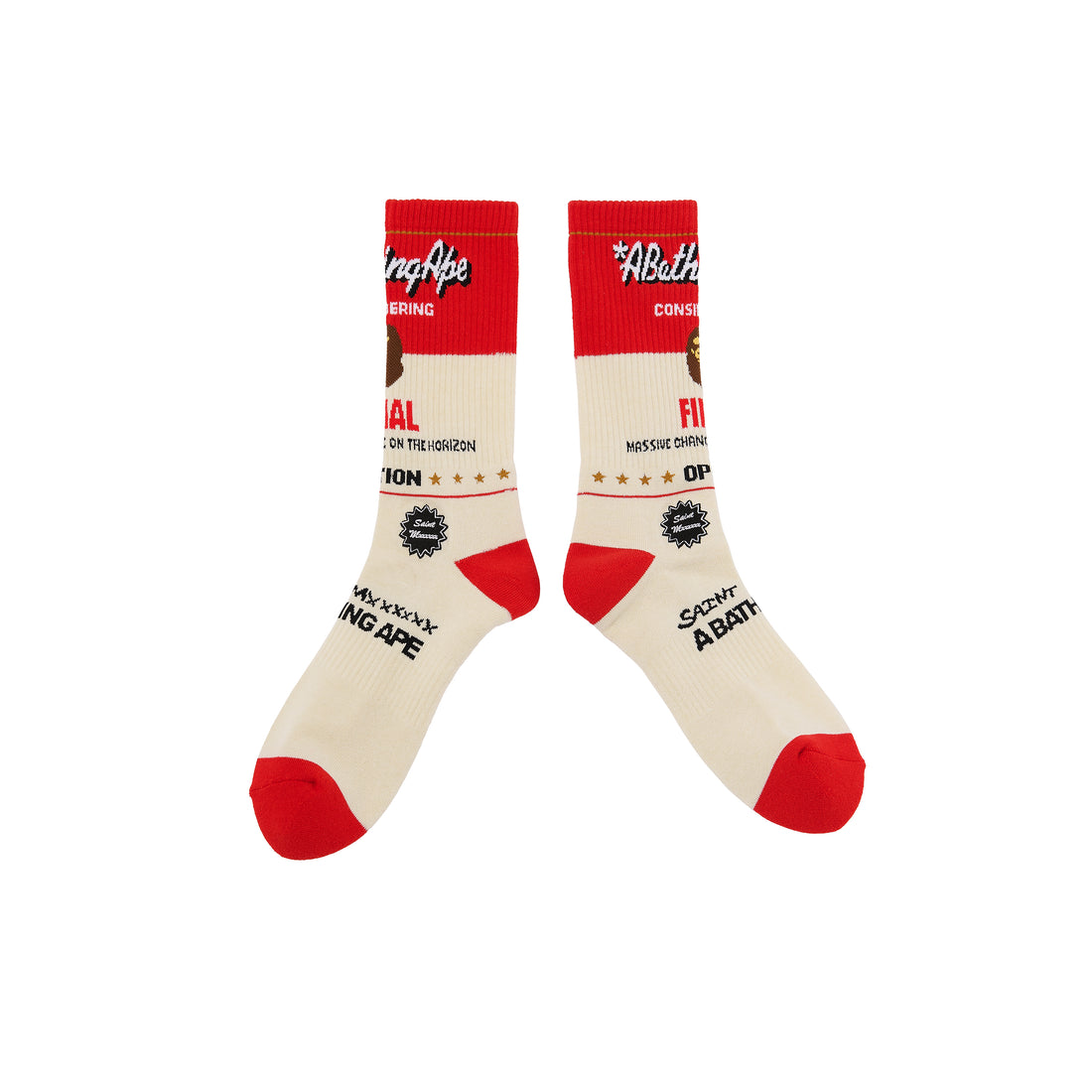 [SAINT Mxxxxxx]BAPE_SOCKS/FAINAL(SM-MK1-0000-C41)