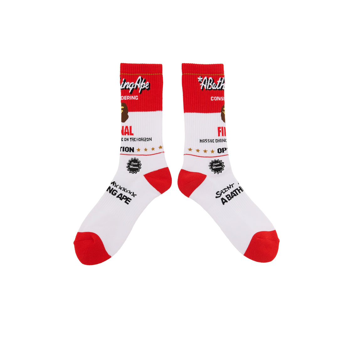 [SAINT Mxxxxxx]BAPE_SOCKS/FAINAL(SM-MK1-0000-C40)