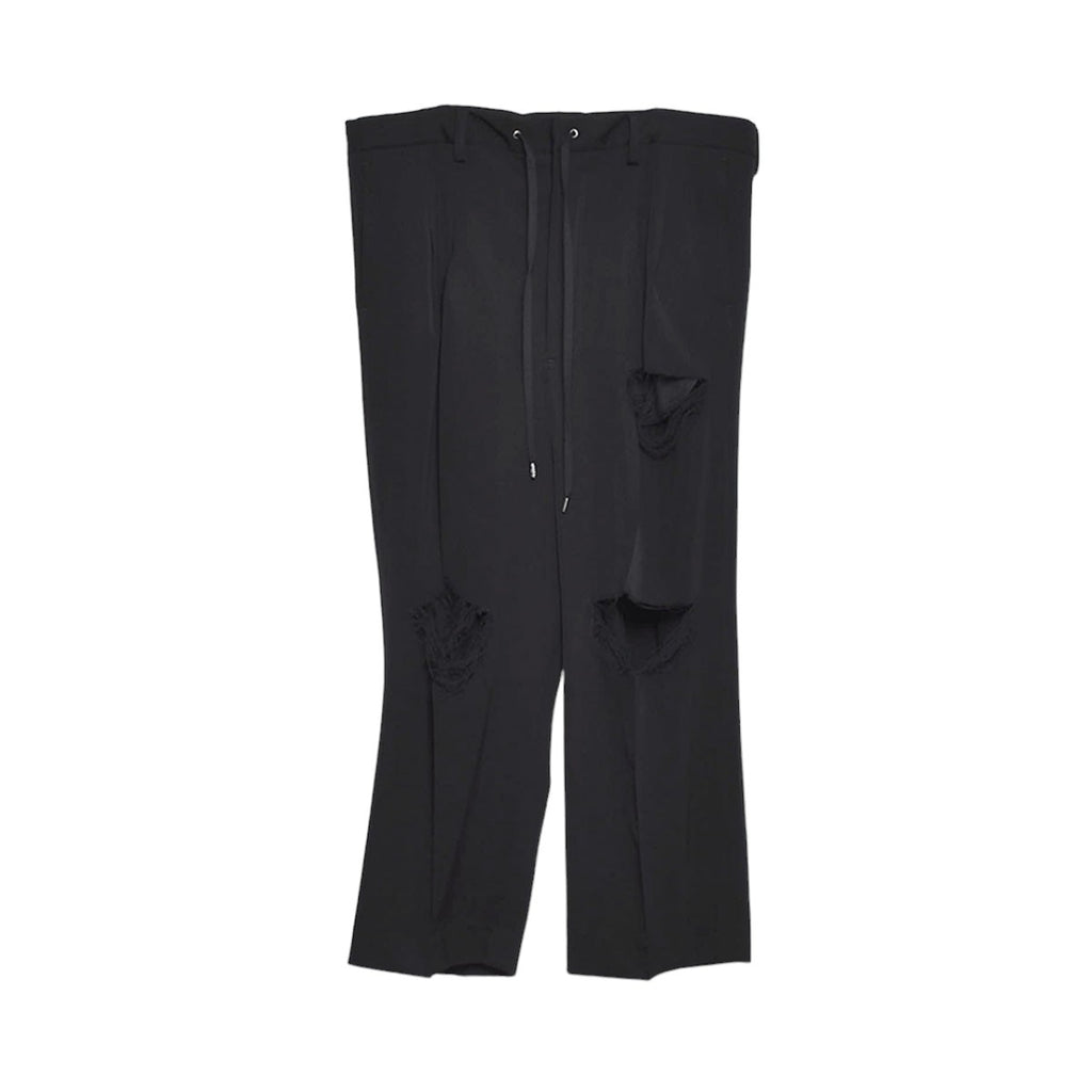TAKAHIRO MIYASHITA TheSoloIst】2 tuck front pant.(clash)/BLACK(sp 