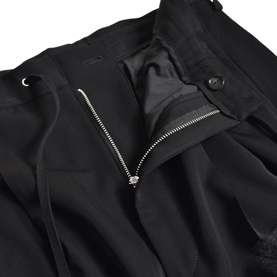 TAKAHIRO MIYASHITA TheSoloIst】2 tuck front pant.(clash)/BLACK(sp 