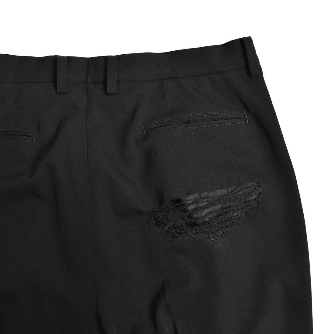 TAKAHIRO MIYASHITA TheSoloIst】2 tuck front pant.(clash)/BLACK(sp 