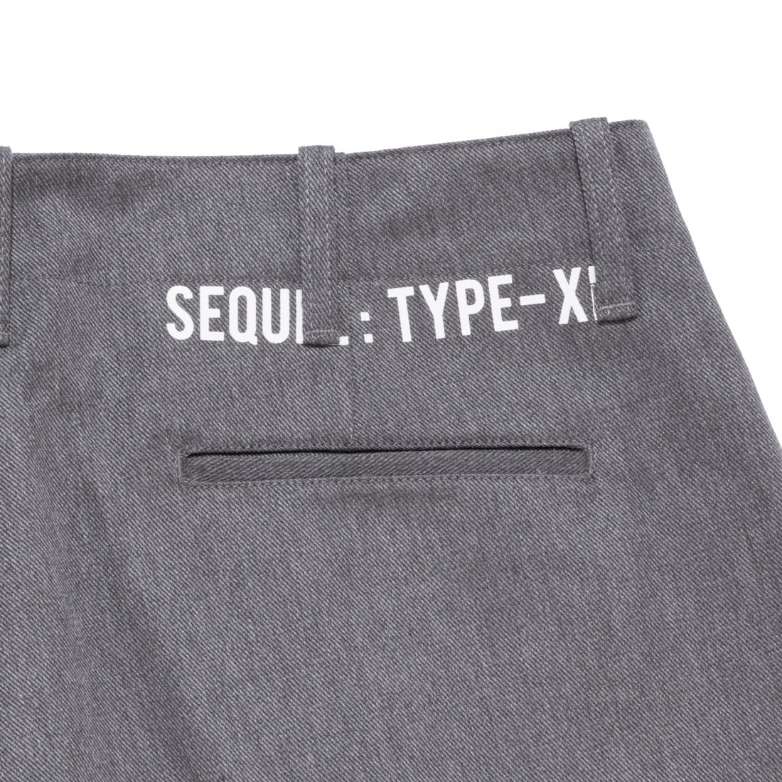 [SEQUEL]CHINO PANTS(TYPE-XF)/GRAY(SQ-24SS-PT-03)