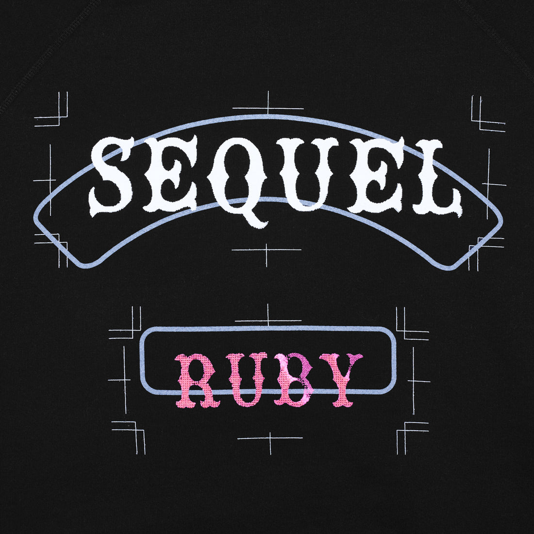 [SEQUEL]T/C裏æ¯ HOODIE/ BLACK(SQ-25AW-CS-05)