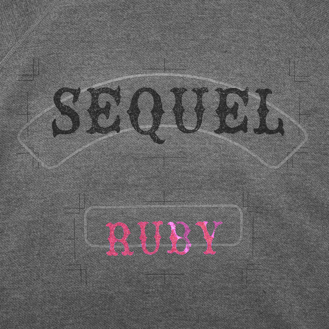 [SEQUEL]T/C裏æ¯ HOODIE/GRAY(SQ-25AW-CS-05)