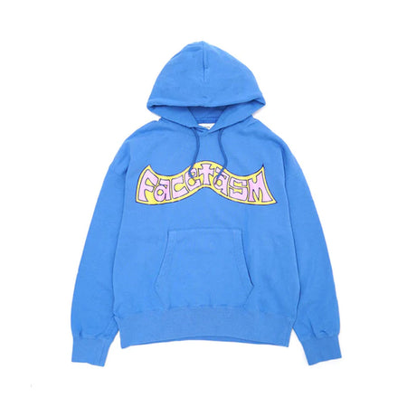 [FACETASM]90s GRAPHIC HOODIE/LIGHT BLUE(SRO-SW-M01)