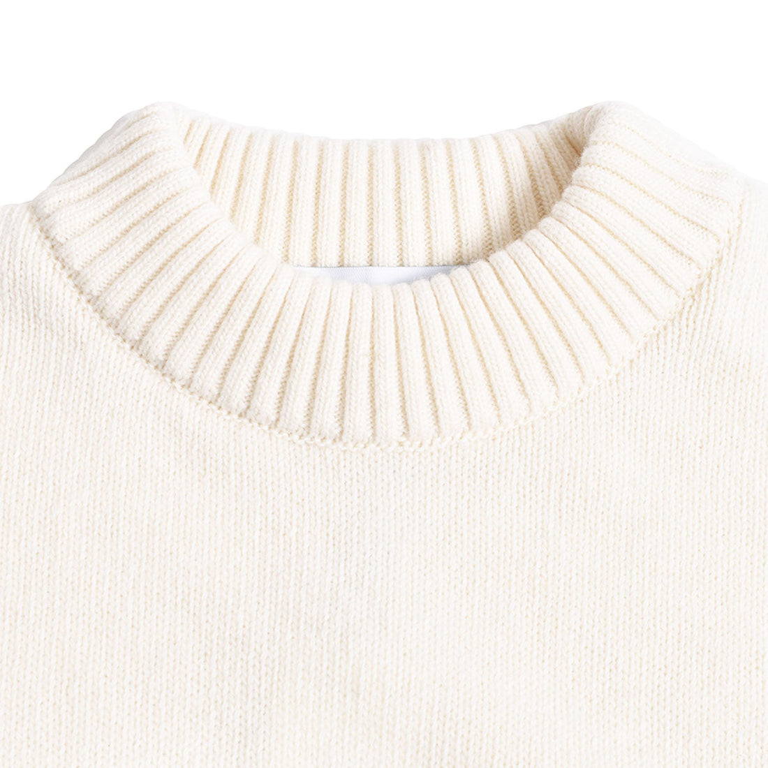 [S.S. Daley]KNIT SWEATER WITH DUCK INTARSIA/ECRU(SSDF23DUCKC)