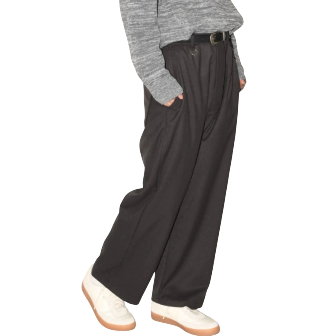 [SUPERTHANKS]wide trousers/BLACK(ST251PT02)