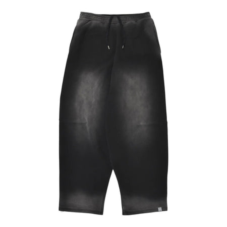 [SUPERTHANKS]Sun faded Sweat Side-tuck Wide Pant/BLACK(ST253CS04A)