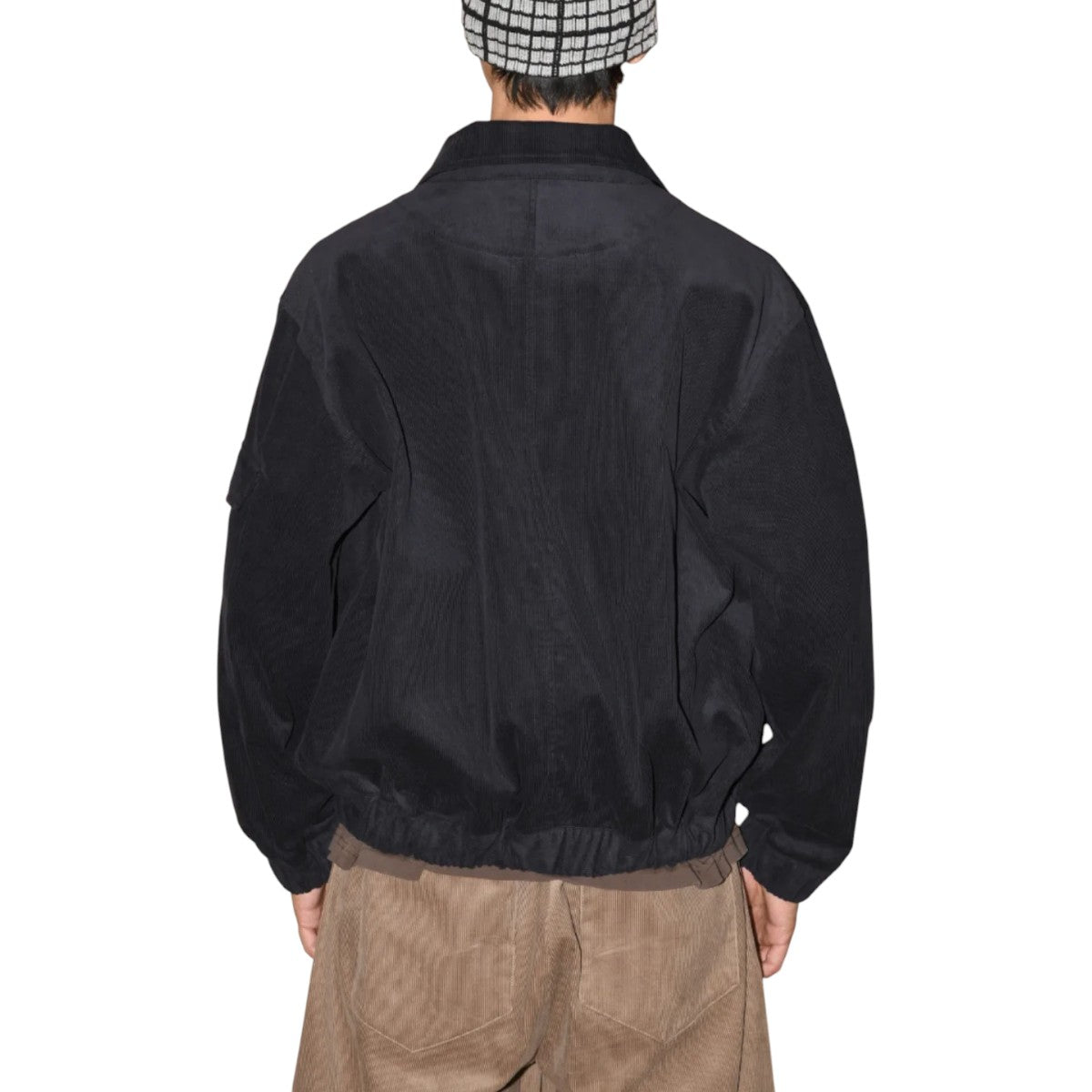 SUPERTHANKS]Corduroy Harrington Jacket/BLACK(ST253JK02) – R&Co.