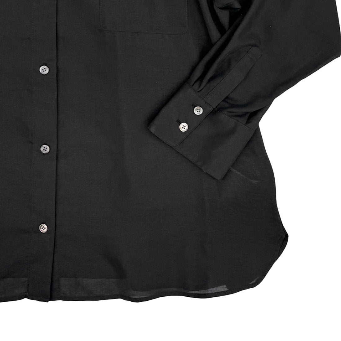[SNIDEL]Susシアーシャツ/BLACK(SWFB254212)