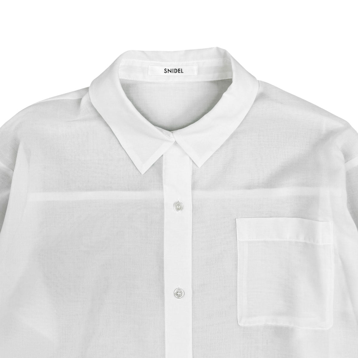 定価以下✨️ snidel スナ シンプルシアーシャツ 25ss SNIDEL - 定価以下✨️ snidel スナ シンプルシアーシャツ 25ssの通販