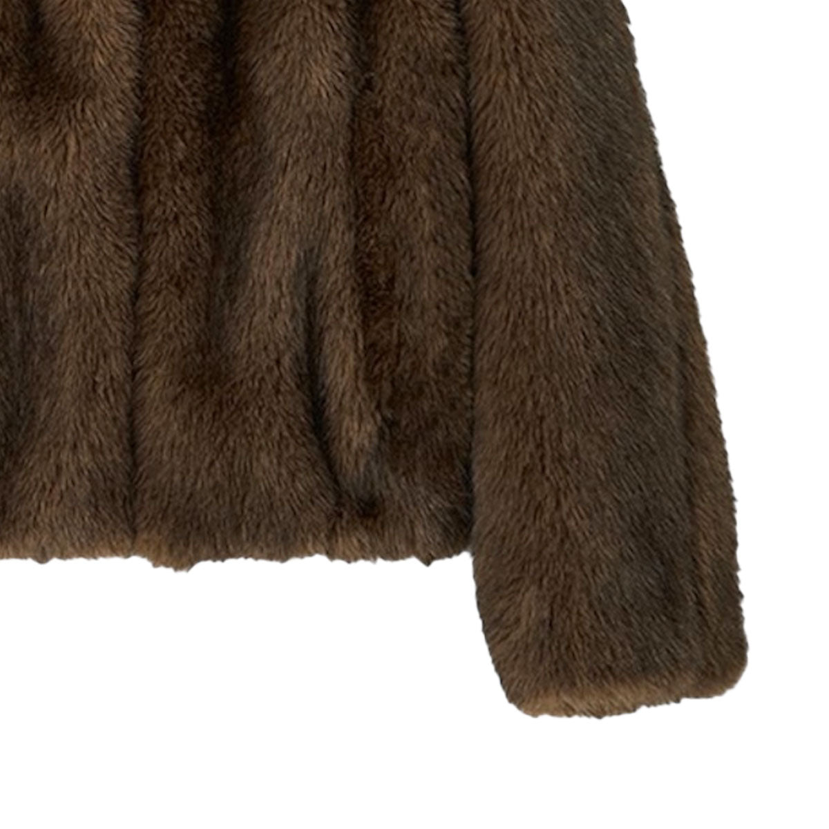 SNIDEL]ファーショートコート/BROWN(SWFC254165) – R&Co.