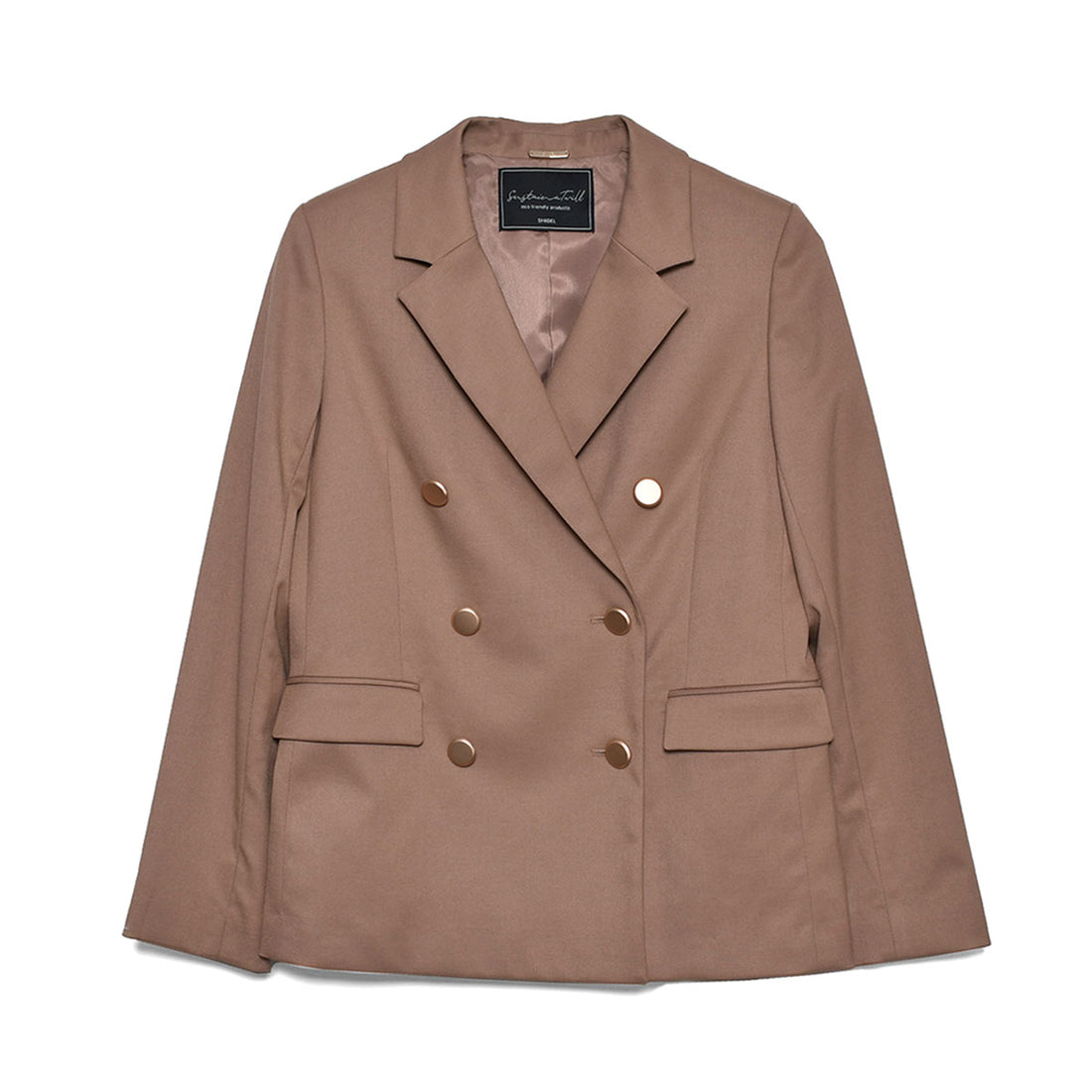 SNIDEL]Sustainableダブルジャケット/PINK BEIGE(SWFJ234004) – R&Co 
