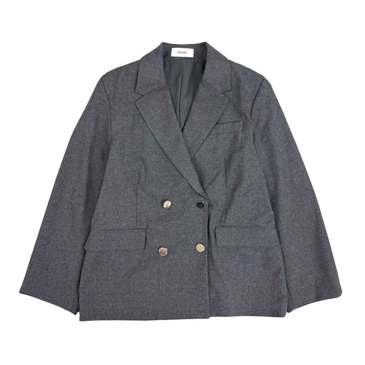 SNIDEL メタルボタンテーラードJK SNIDEL ジャケット テーラードジャケット Sustainableメタル