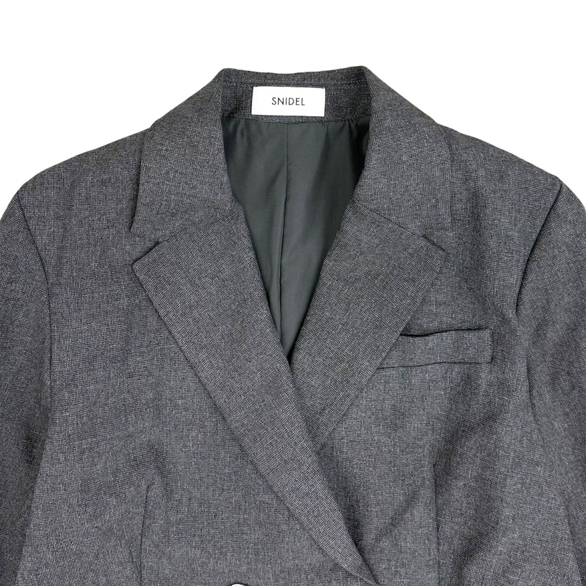 SNIDEL メタルボタンテーラードJK SNIDEL ジャケット テーラードジャケット Sustainableメタル