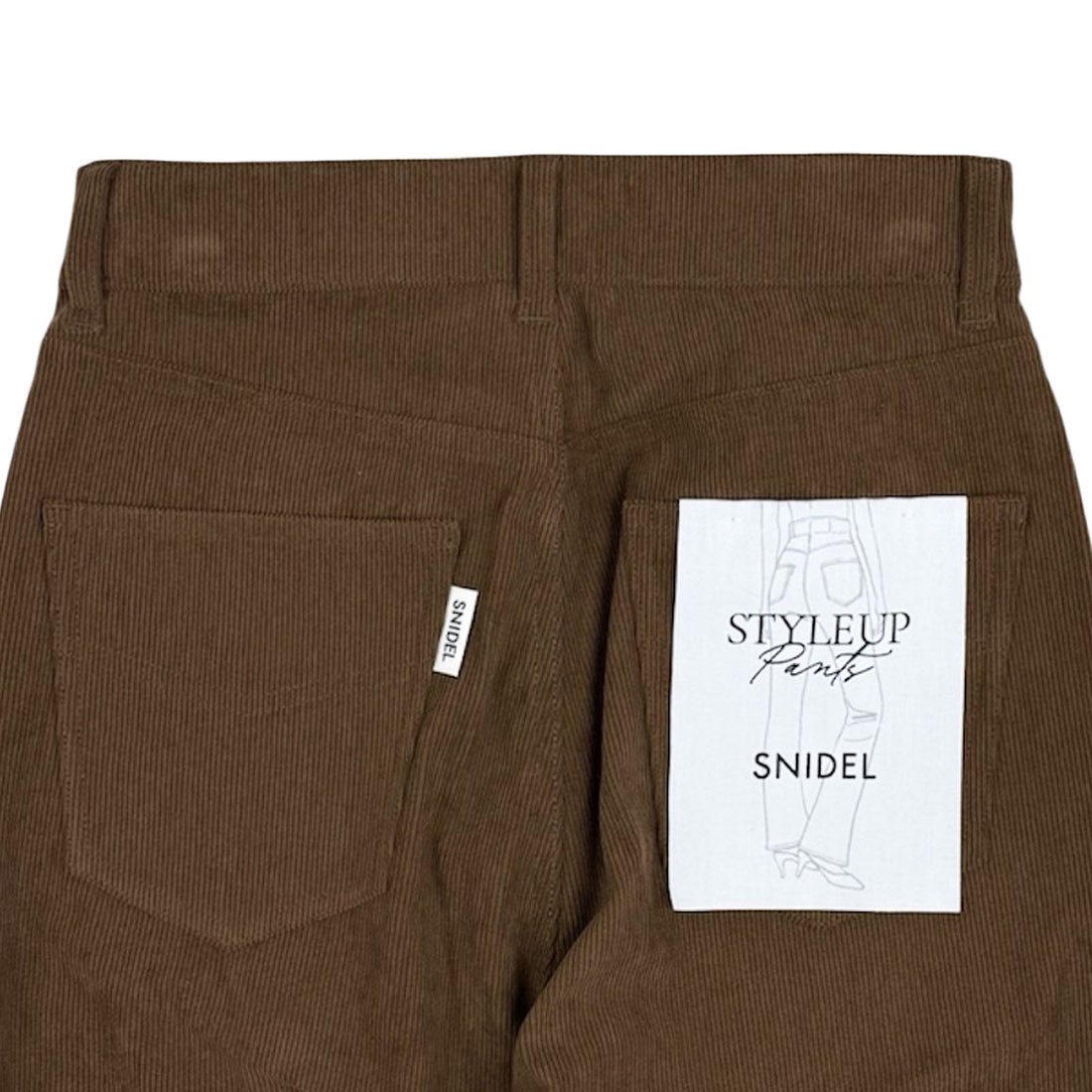[SNIDEL]STYLEUPPANTSハイウエストフレア/BROWN(SWFP259273)