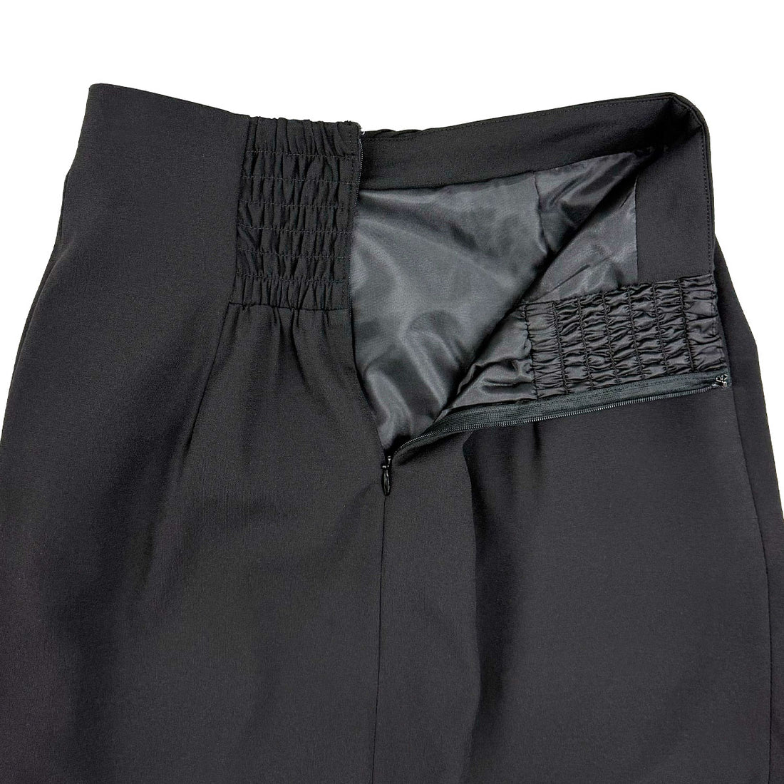 [SNIDEL]タックタイトスカート/BLACK(SWFS251105)