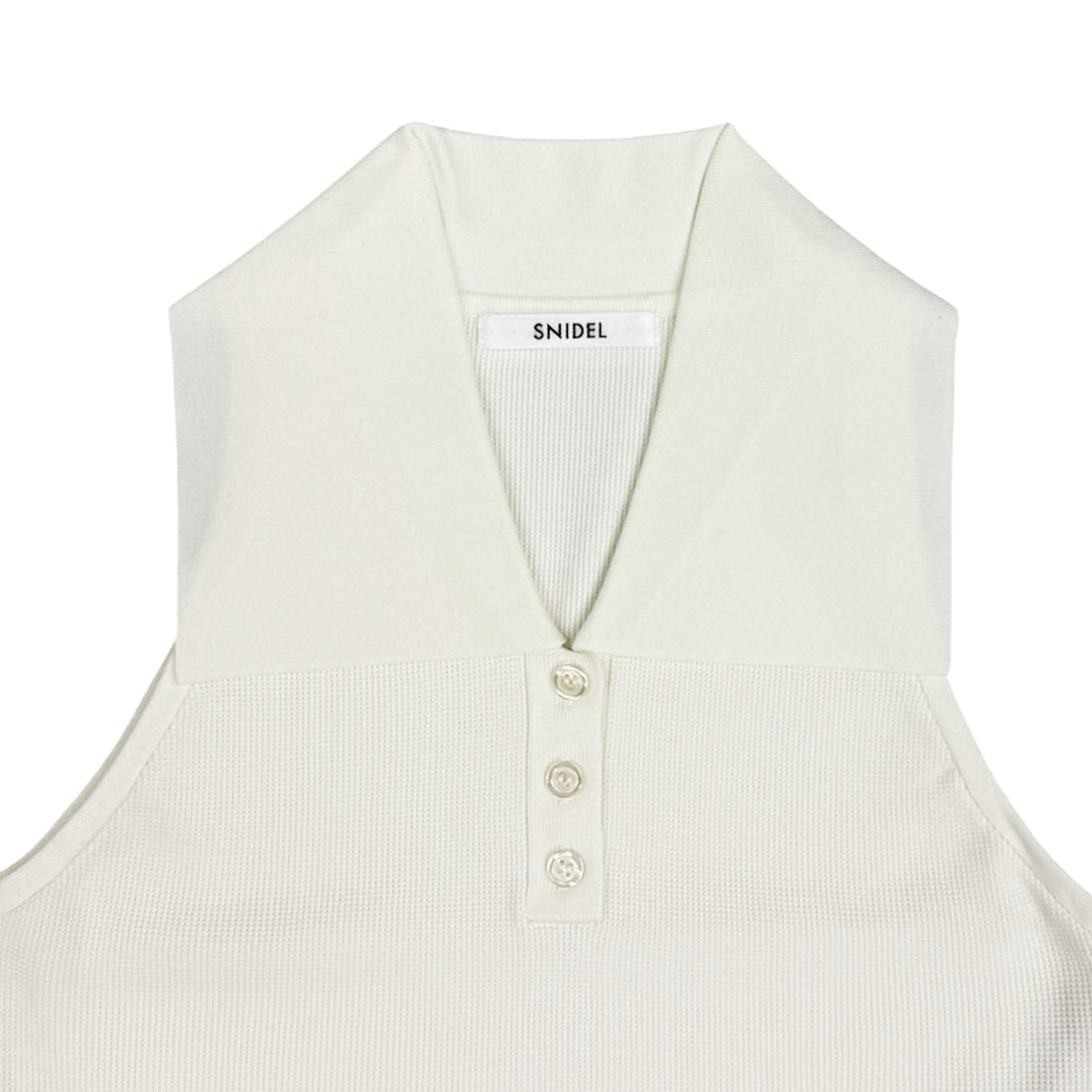 [SNIDEL]Sus襟付きニットPO/IVORY(SWNT254041)