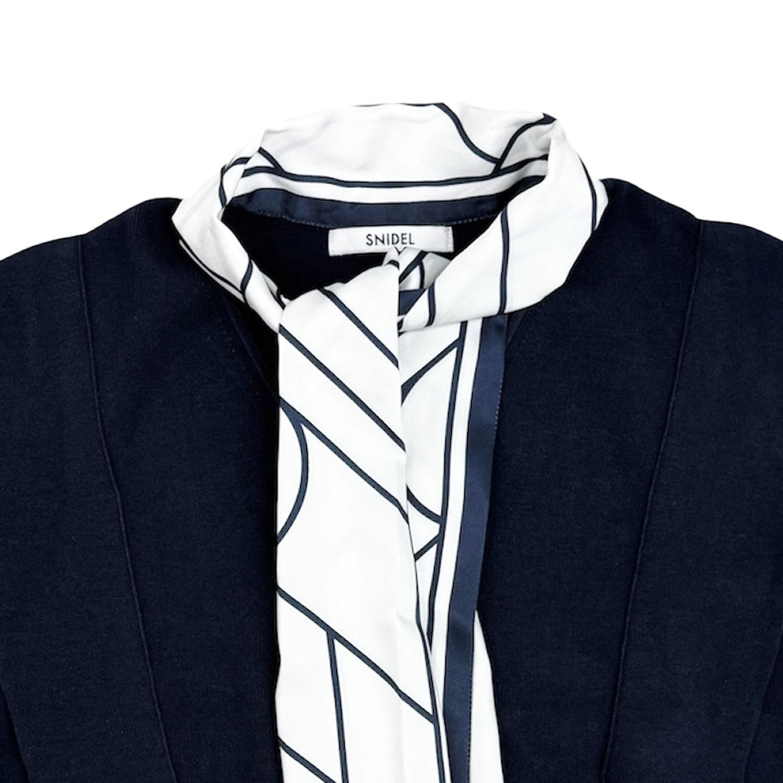 [SNIDEL]SusタイセットノースリニットPO/NAVY(SWNT254046)