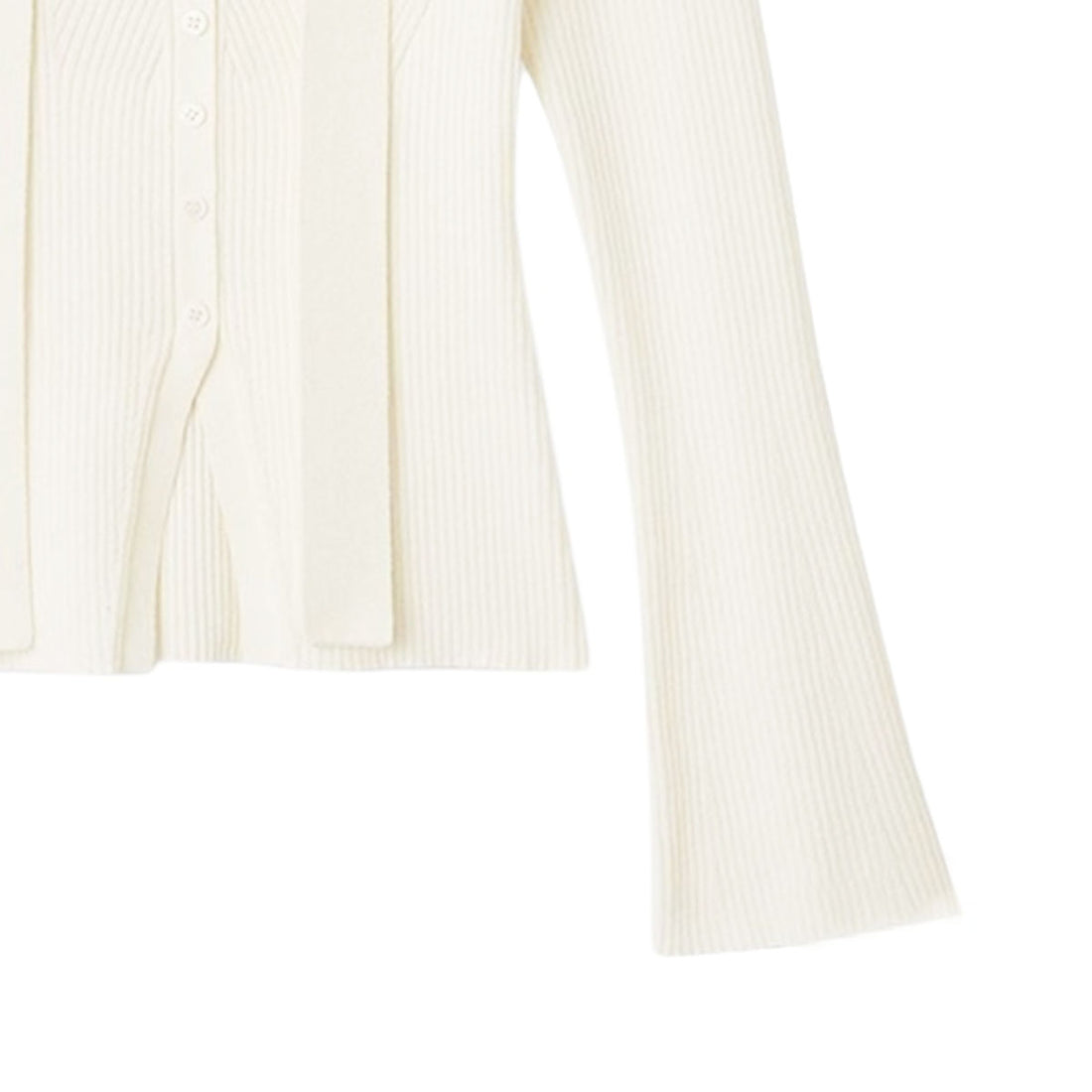 [SNIDEL]タイ付きニットPO/IVORY(SWNT254227)