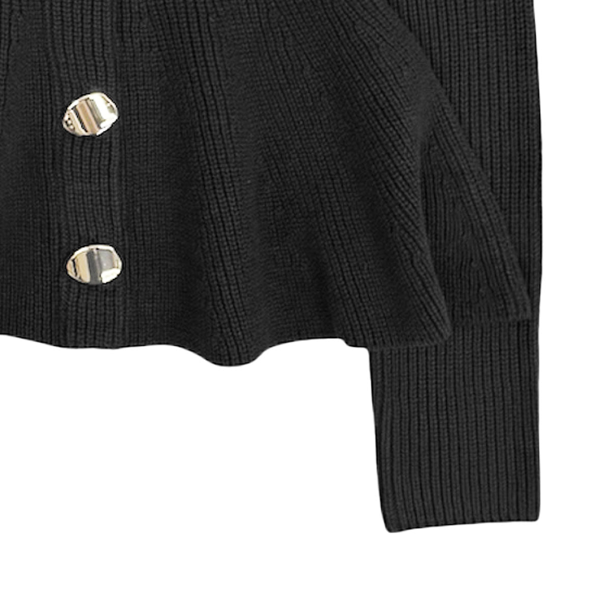 スナイデル　カーブネックペプラムニットプルオーバ SNIDEL]カーブネックペプラムニットPO/BLACK(SWNT254230) – R&Co.