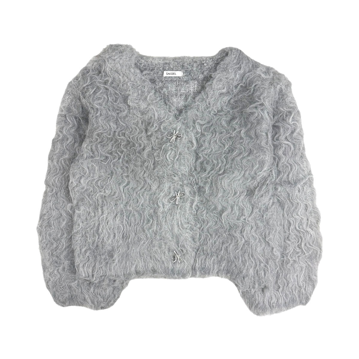 [スナイデル] デザインニットカーデ SWNT254242 レディース　LBLU Amazon | デザインニットカーデ SWNT254242LBLUF | カーディガン