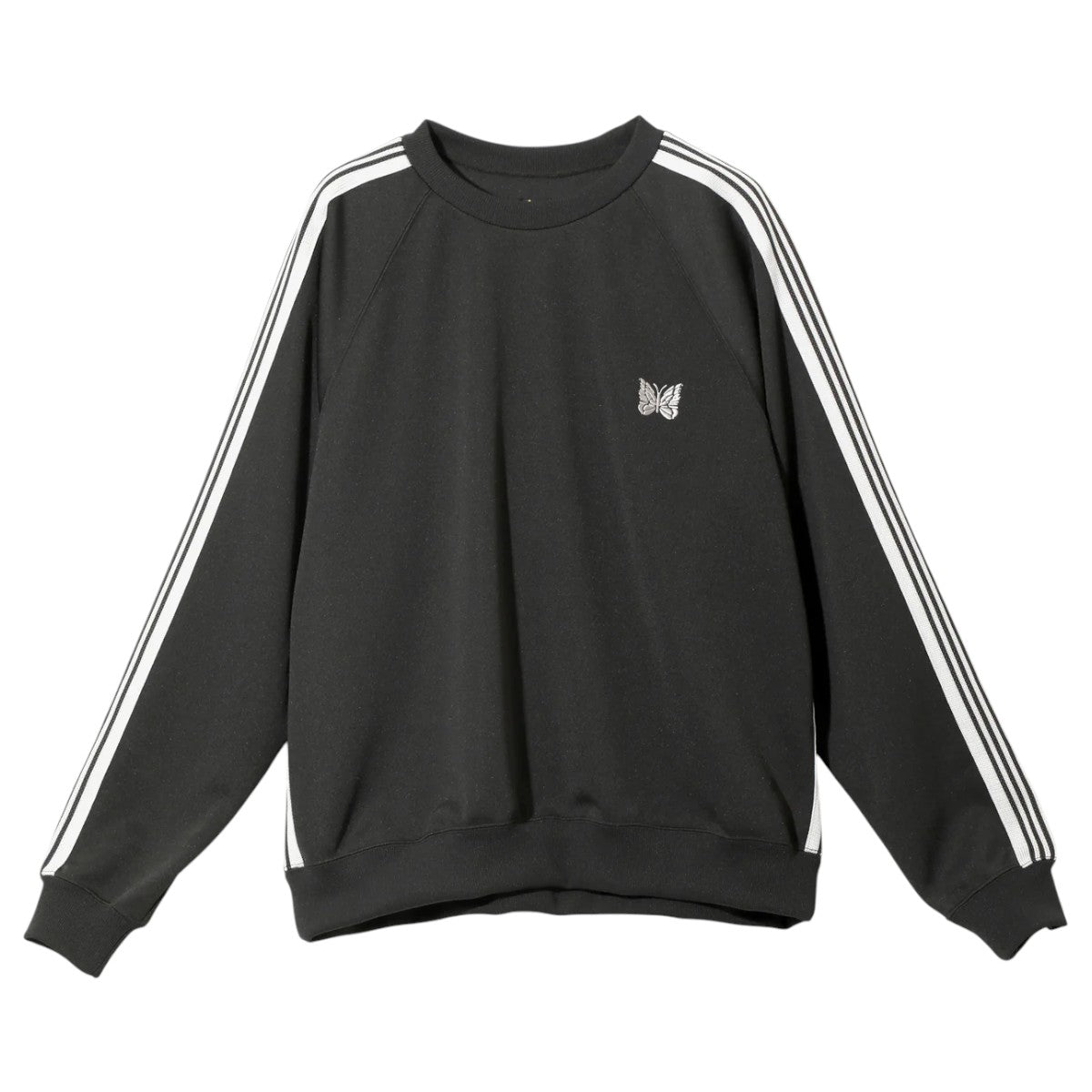 NEEDLES]Track Crew Neck Shirt - Poly Smooth/CHACOAL(SX405) – R&Co.