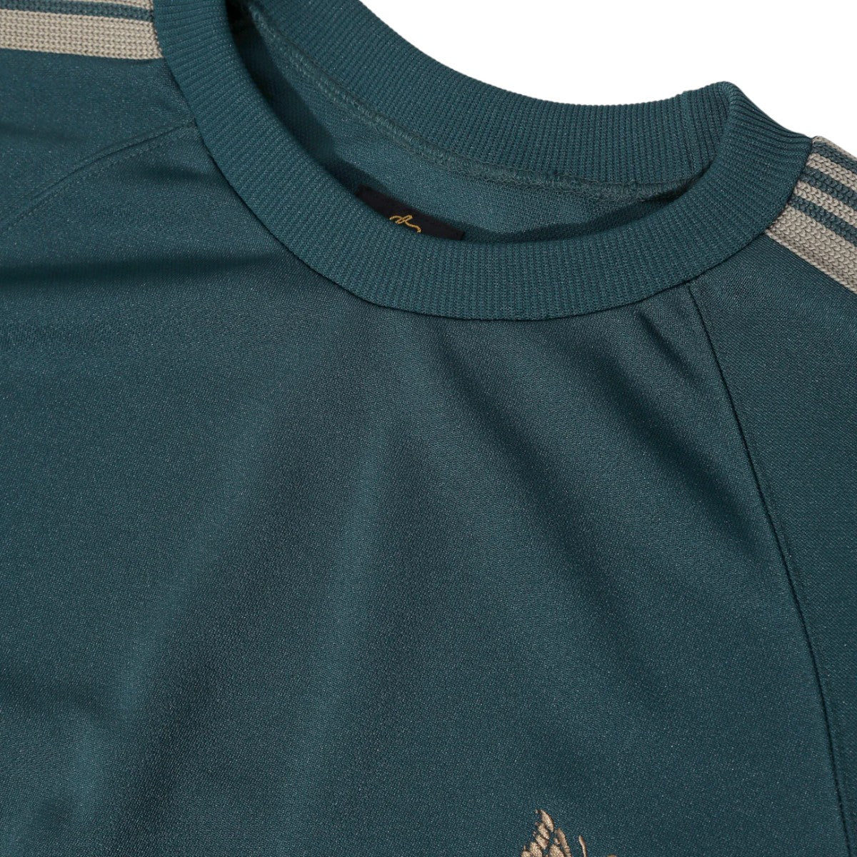 NEEDLES]Track Crew Neck Shirt - Poly Smooth/GREEN(SX405) – R&Co.