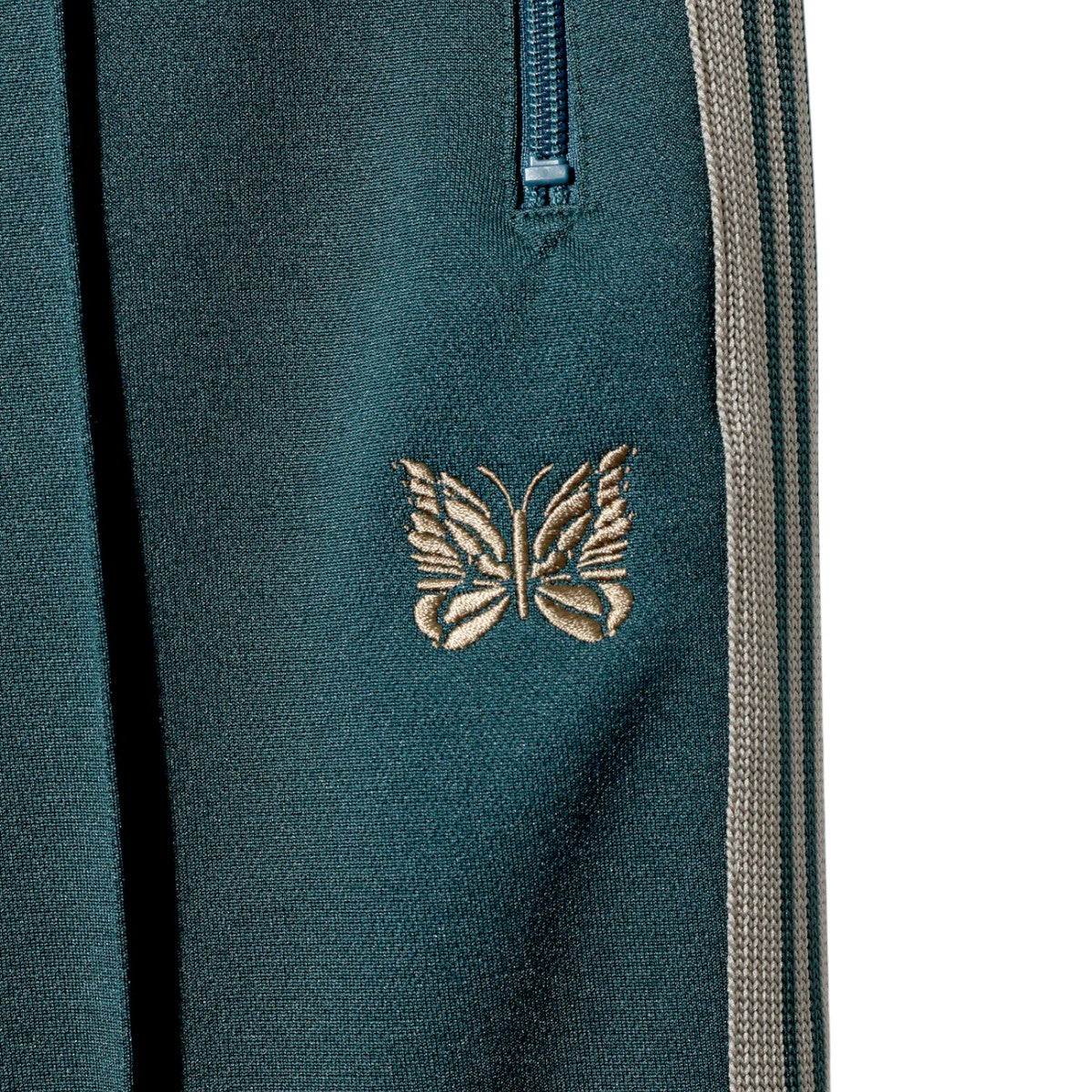 NEEDLES]Narrow Track Pant - Poly Smooth/GREEN(SX407) – R&Co.