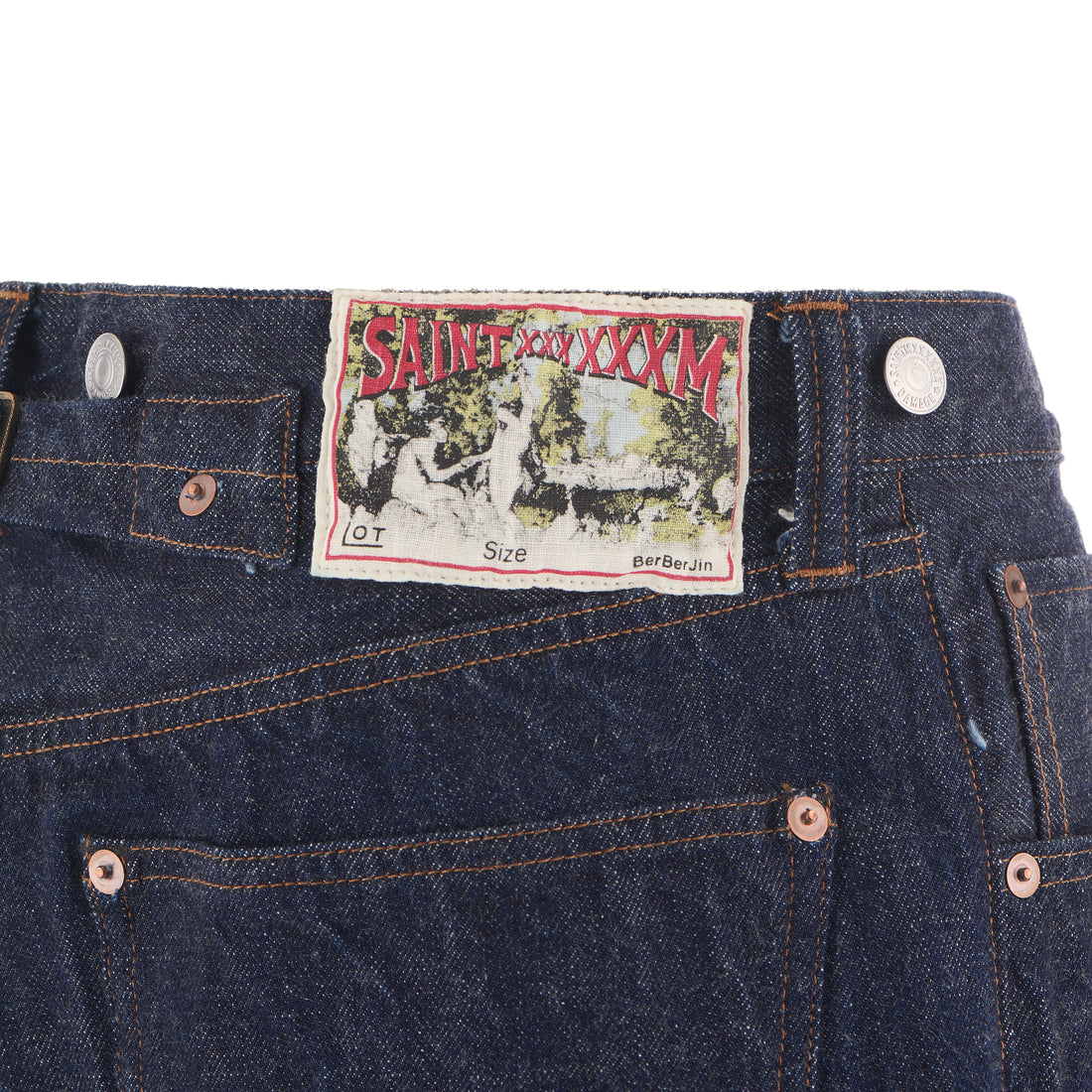 [SAINT Mxxxxxx]BB_DENIM PNT/5PKTS REGID/BLUE(SM-HR1-0000-C61)