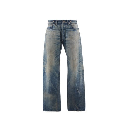 [SAINT Mxxxxxx]BB_DENIM PNT/5PKTS DAMAGE/BLUE(SM-HR1-0000-C60)