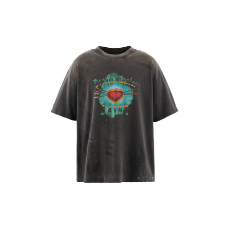 [SAINT Mxxxxxx]SS T-SHIRT/HEART/BLACK(SM-MK8-0000-003)