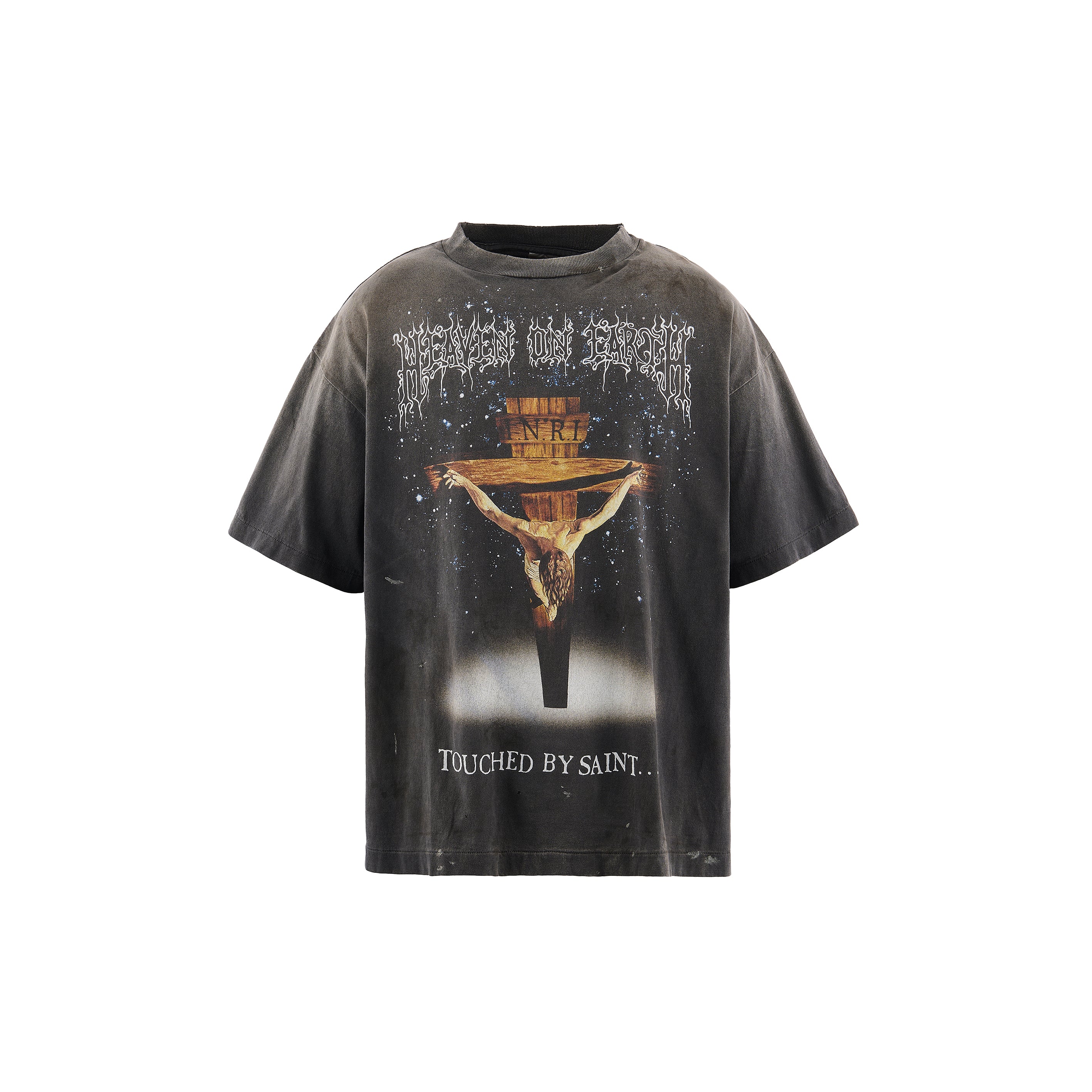 SAINT Mxxxxxx]SS T-SHIRT/JESUS/BLACK(SM-MK8-0000-002) – R&Co.