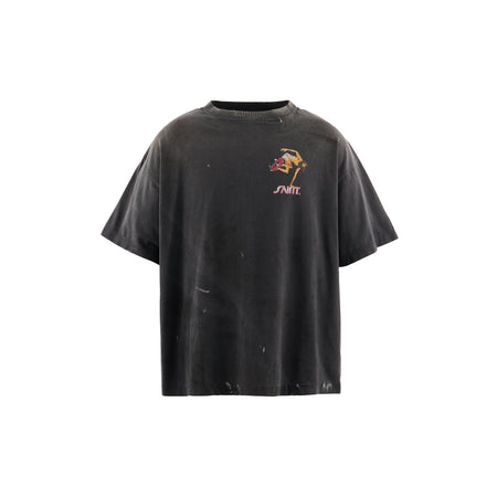 [SAINT Mxxxxxx]SS T-SHIRT/SKATE/BLACK(SM-MK8-0000-007)