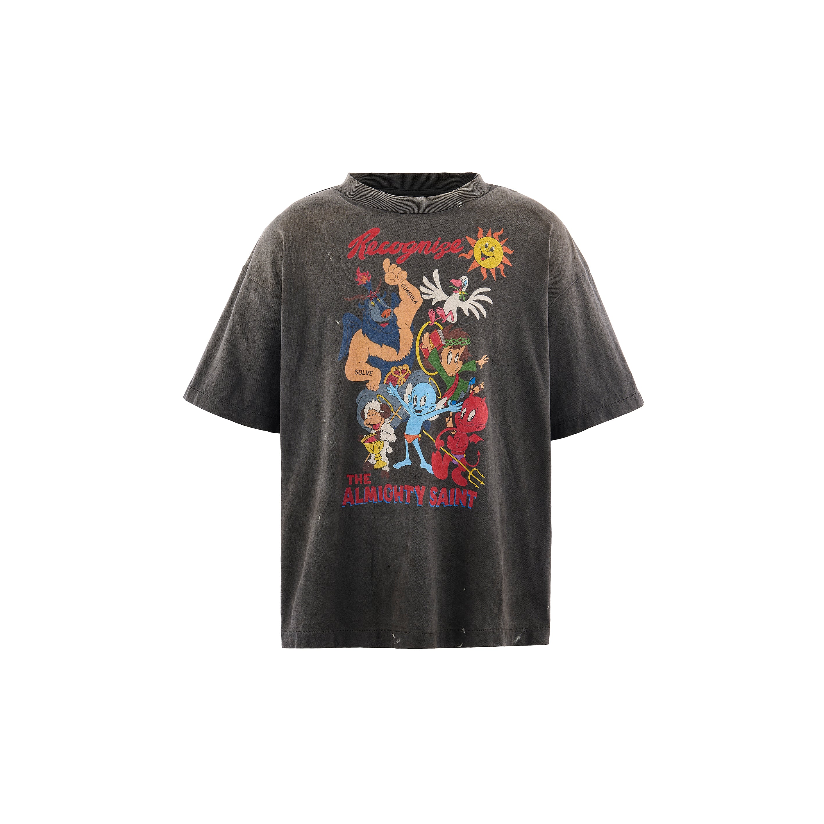 SAINT Mxxxxxx]SS T-SHIRT/ALMITHY SAINT/BLACK(SM-MK8-0000-008) – R&Co.