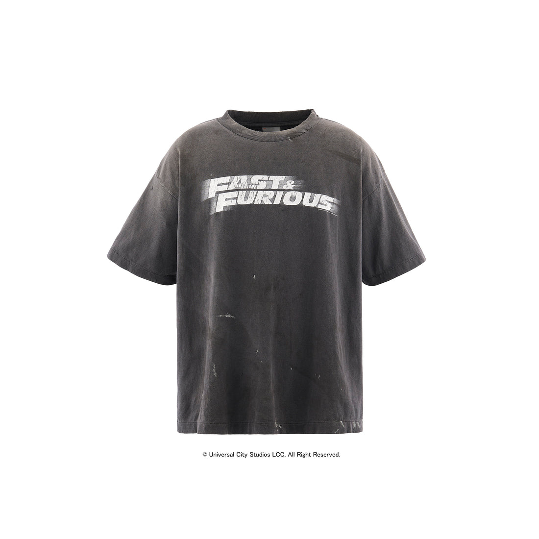[SAINT Mxxxxxx]FF_SS T-SHIRT/FAST FURIOUS/BLACK(SM-MK8-0000-C06)